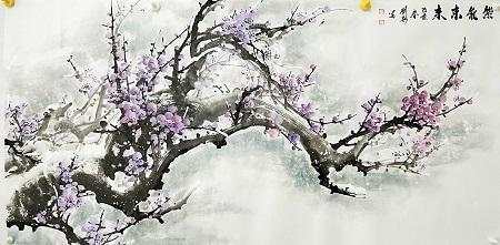 "离尘之梅"安徽画家—刘影