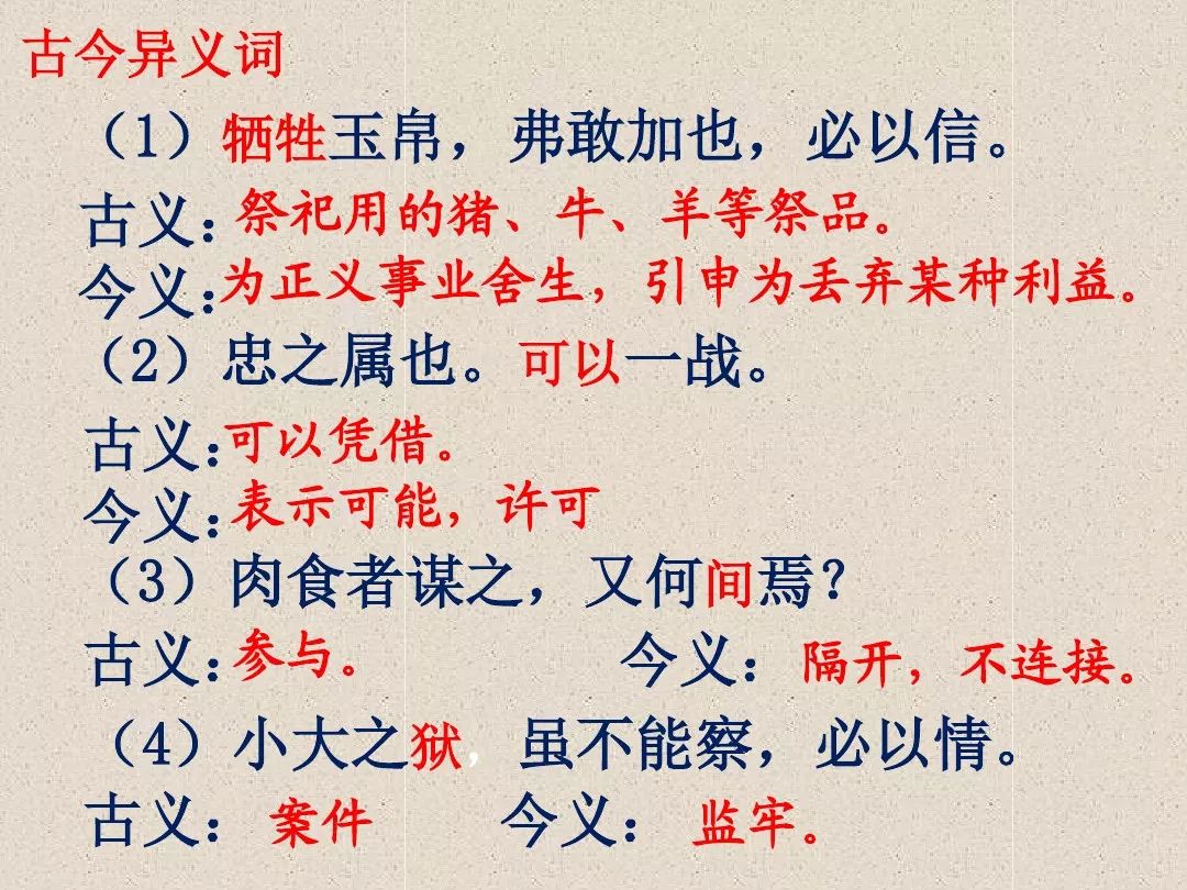 九年级部编语文初三下册第20课曹刿论战知识点图文解读