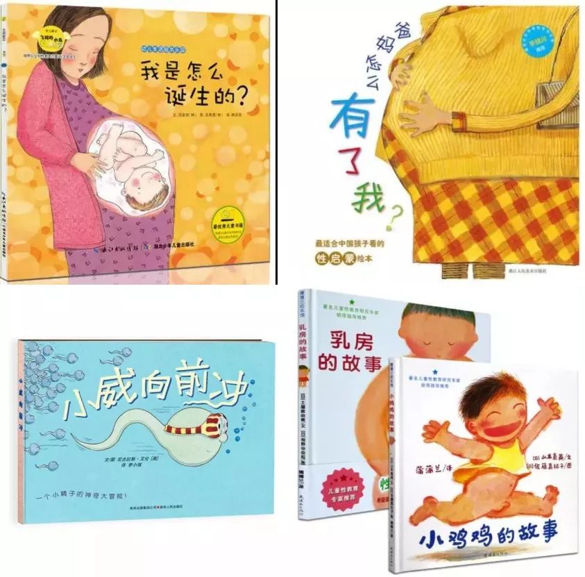 除了绘本还有视频《我从哪来》:这些多种的形式都帮助孩子了解,绘本的