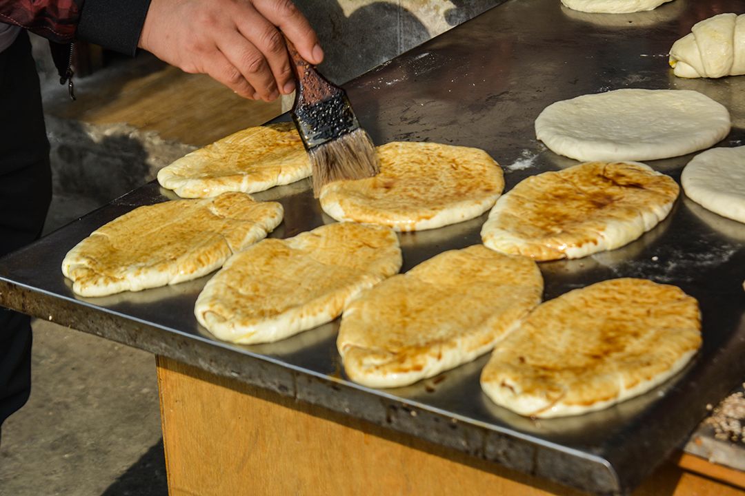 阜阳这家老康烧饼已经悄悄火了47年了