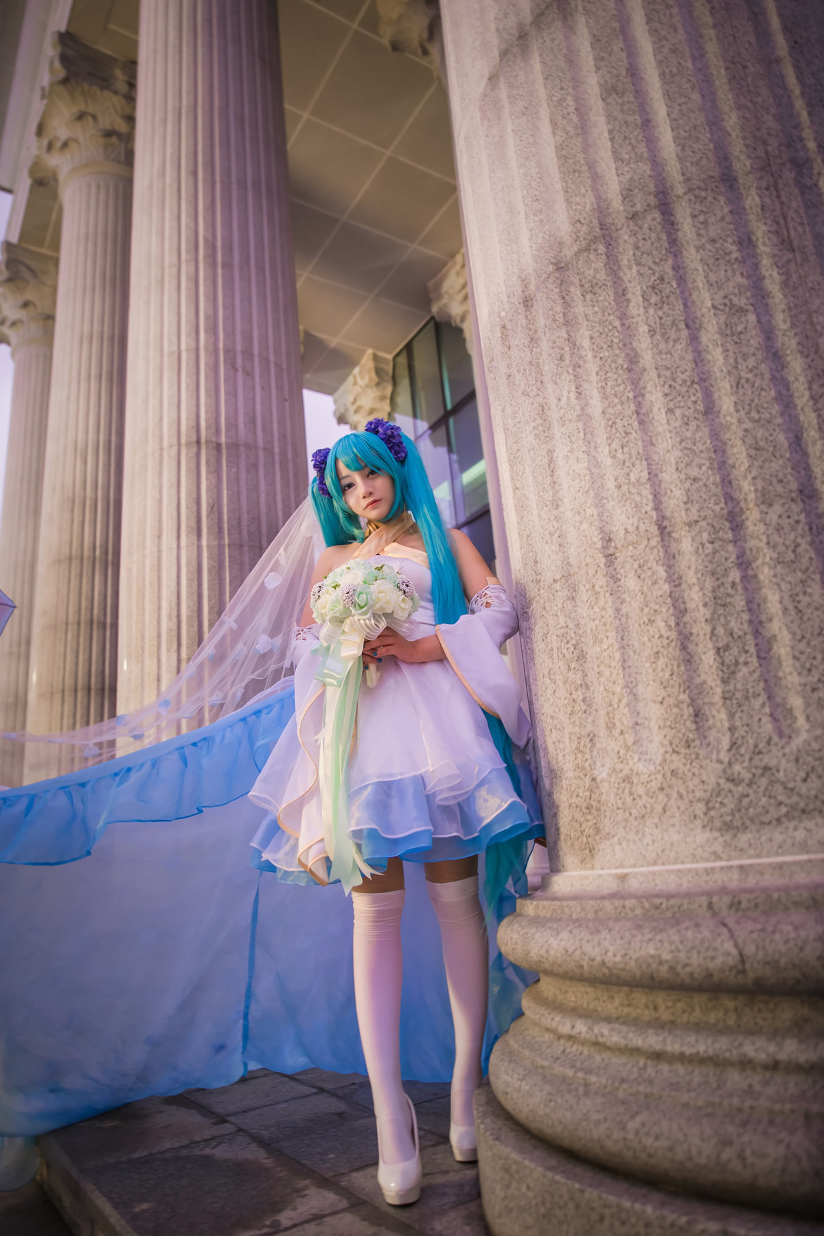 cos初音未来花嫁