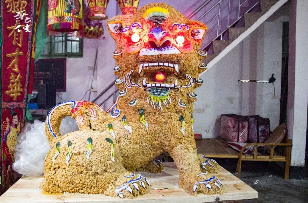 潮州独一无二的乡村文化后陇乡赛糖狮让人叹为观止