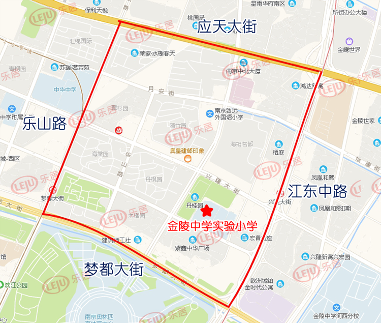 最全整理2019年南京市各區中小學區劃分範圍出爐