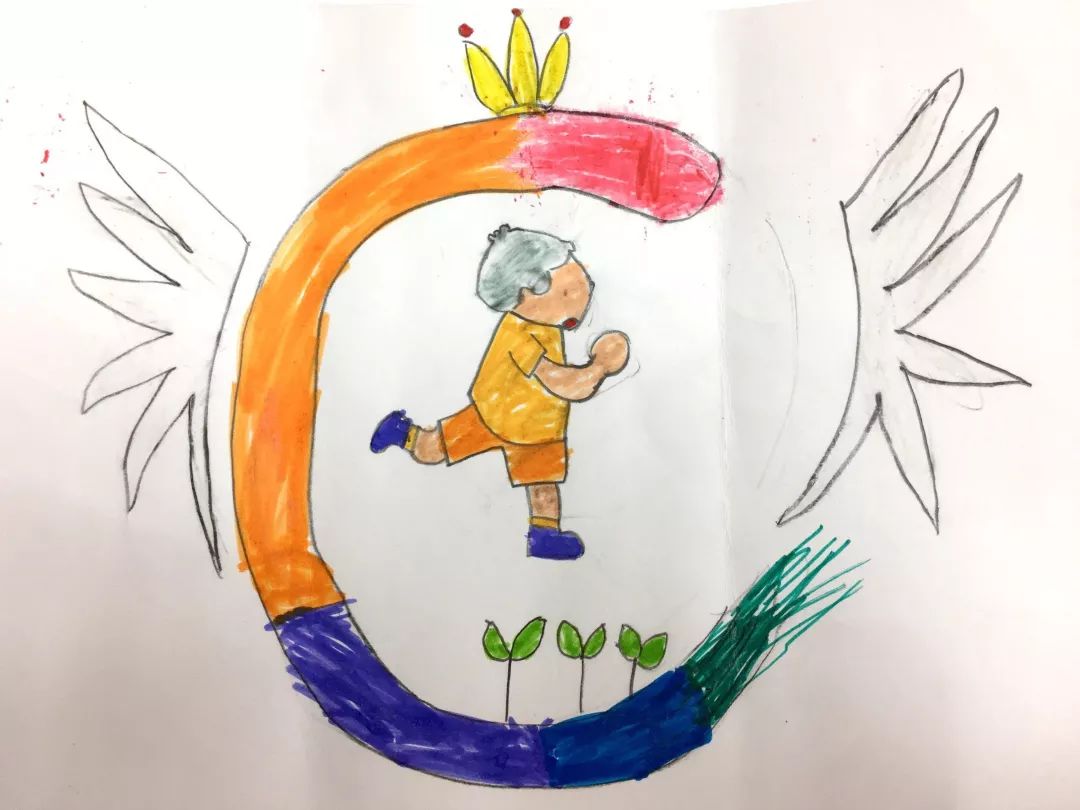 "为爱奔跑"亲子趣味运动会会徽征集活动_logo