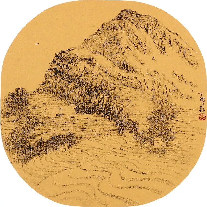 意与境合是为氤氲马士颖山水画欣赏