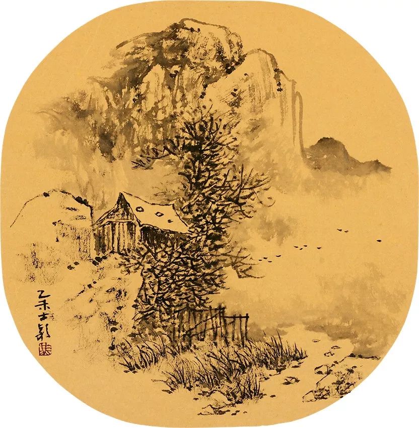 意与境合是为氤氲马士颖山水画欣赏