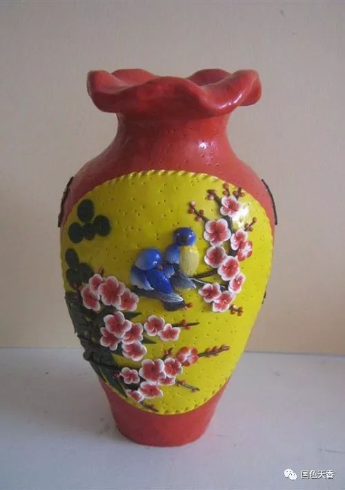 软陶花瓶美醉了双眼