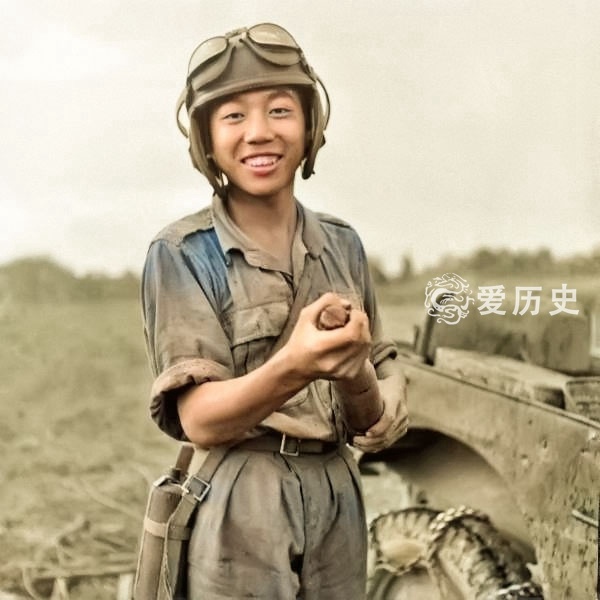 为国家民族奋战的远征军珍贵彩照 抗战老兵永远鲜活的容颜_中国