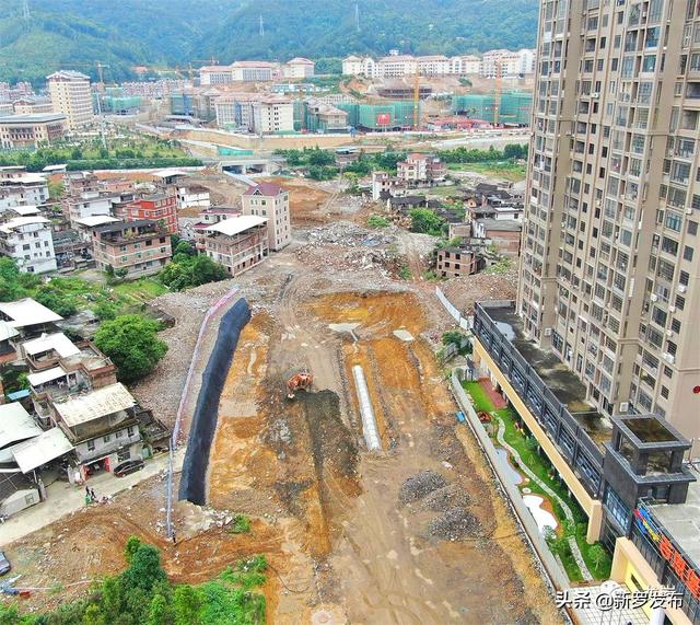 龙岩市区天马西路三期征迁拆除任务全部完成_曹溪街道