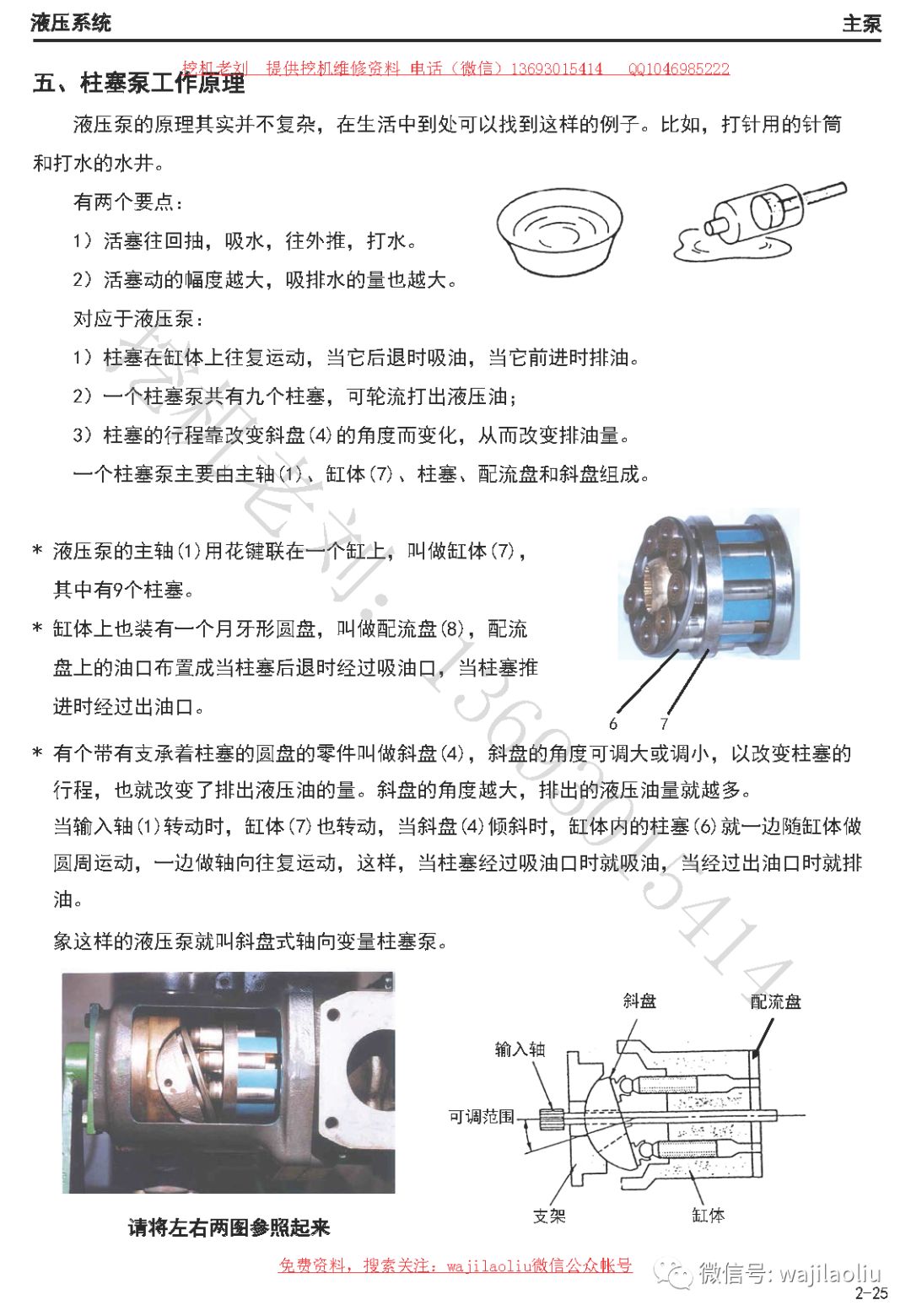 小松200一8大泵分解图图片