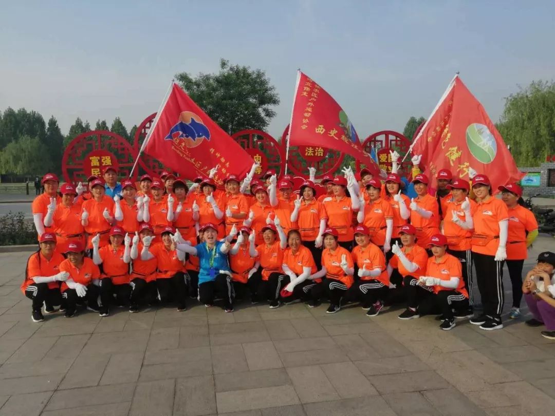 航拍保定市徐水区第三届徒步大会圆满结束