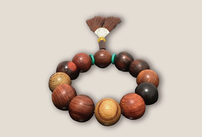 十二章纹手珠千年风雅宋一木温润明