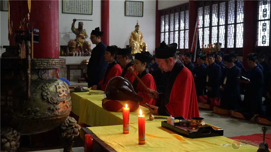 湖北省道教协会己亥年正一派道士传度活动在九宫山瑞庆宫开幕