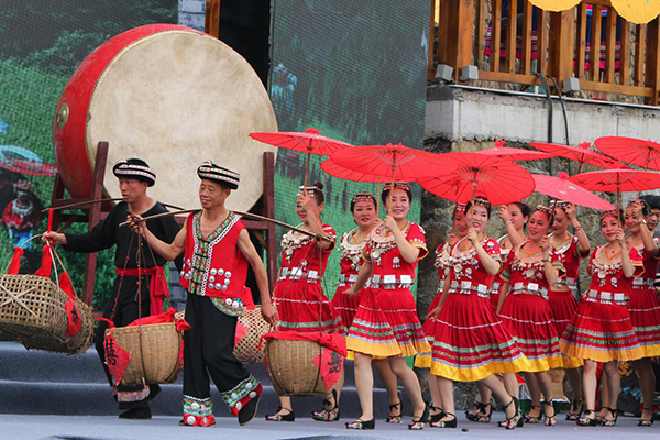 2019湖南邵阳绥宁苗族四月八姑娘节开幕