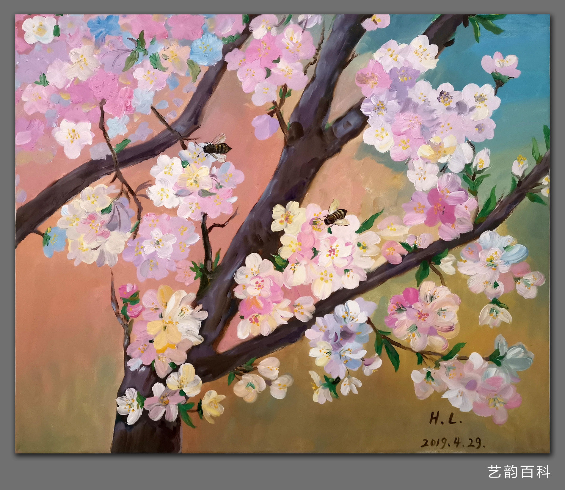 油画艺术家江红丽作品欣赏