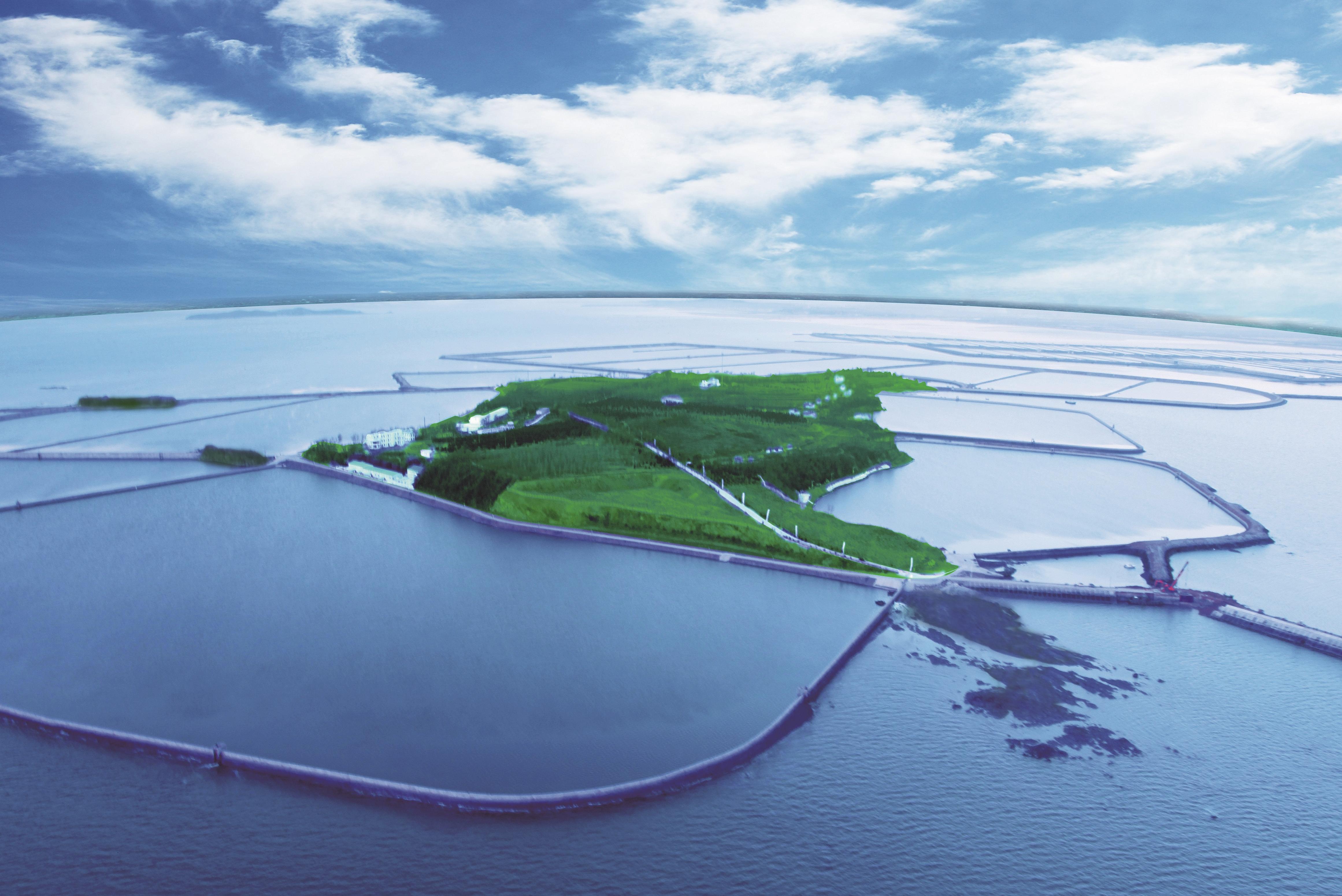 1/ 12 平岛全景图 棉花糖 观景好地方 一束阳光