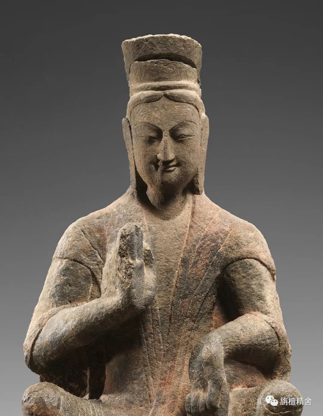 大都会收藏的两尊云冈石窟交脚菩萨像