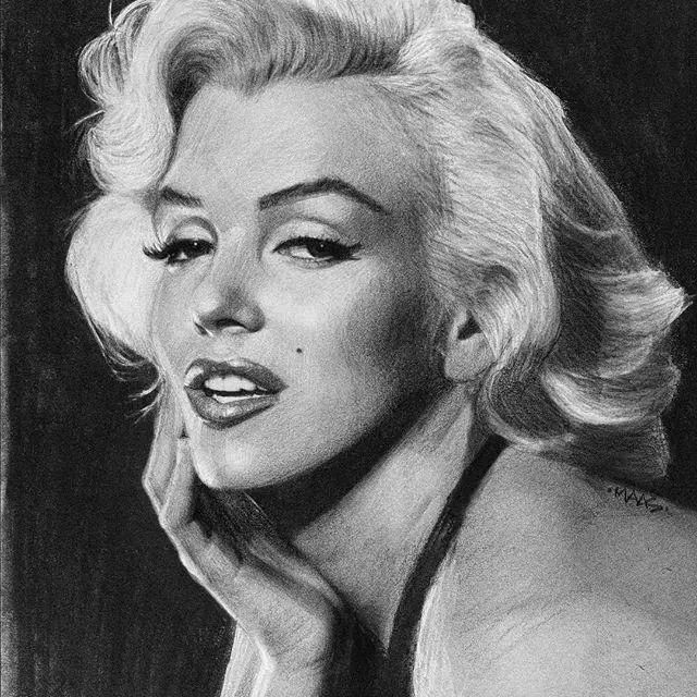 素描欣赏他的50幅明星肖像每一幅都质感逼真有你喜欢的明星吗