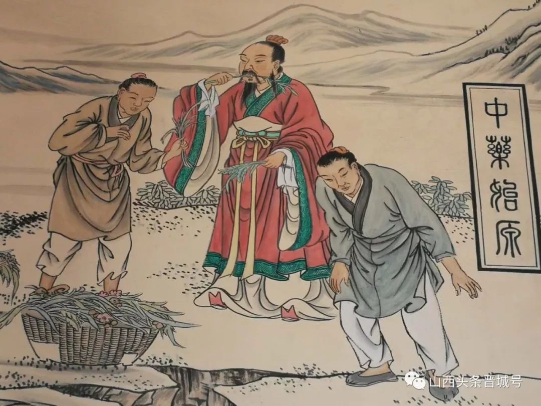 高平炎帝陵始祖殿壁画这个故事道出了炎帝出生之谜,也就是说,炎帝可能