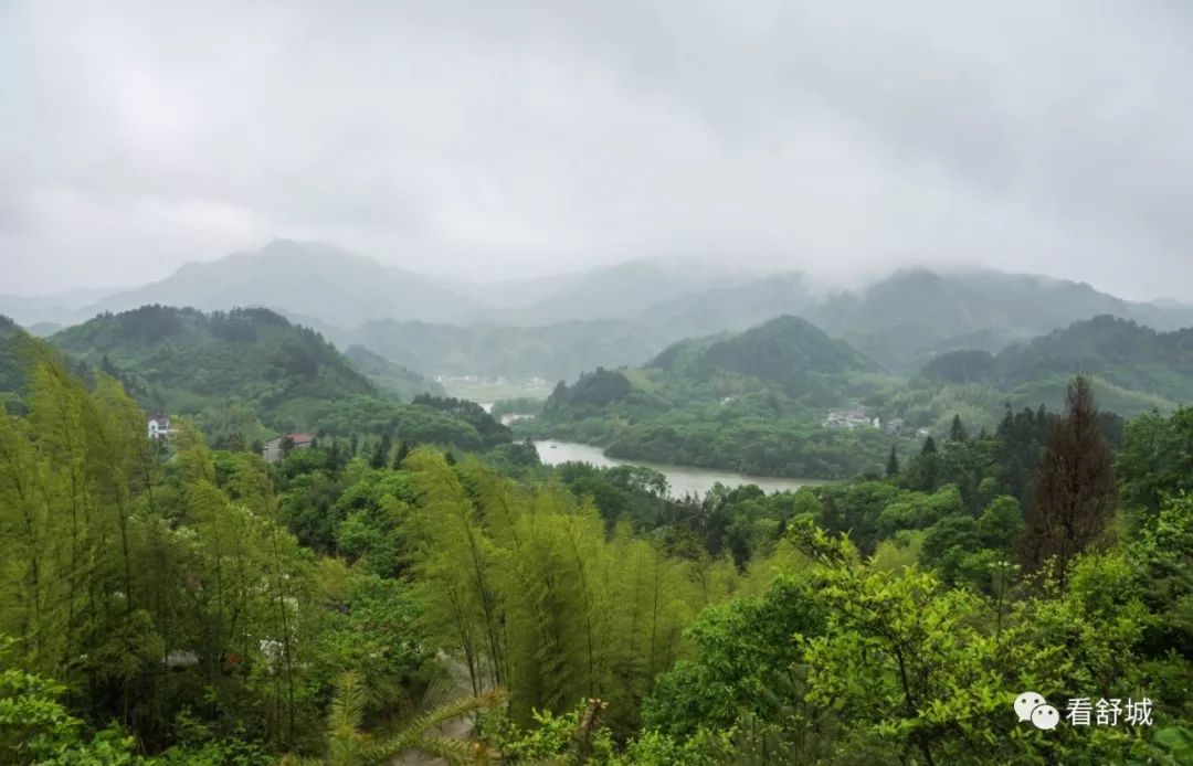 夏季二河村夏季江山村庐镇乡街道江山村黄石崖瀑布庐镇-安菜公路安