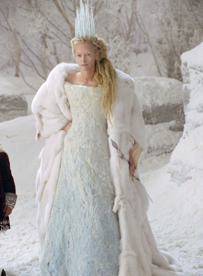 《纳尼亚传奇》(2005)中的白女巫↓《orlando》中饰演可自由转换