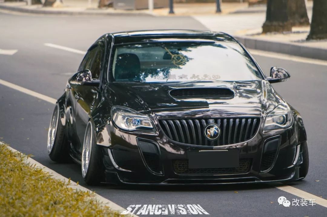 对于别克君威这么一款"爸爸级买菜车",大多数人都觉得它和改装搭不上