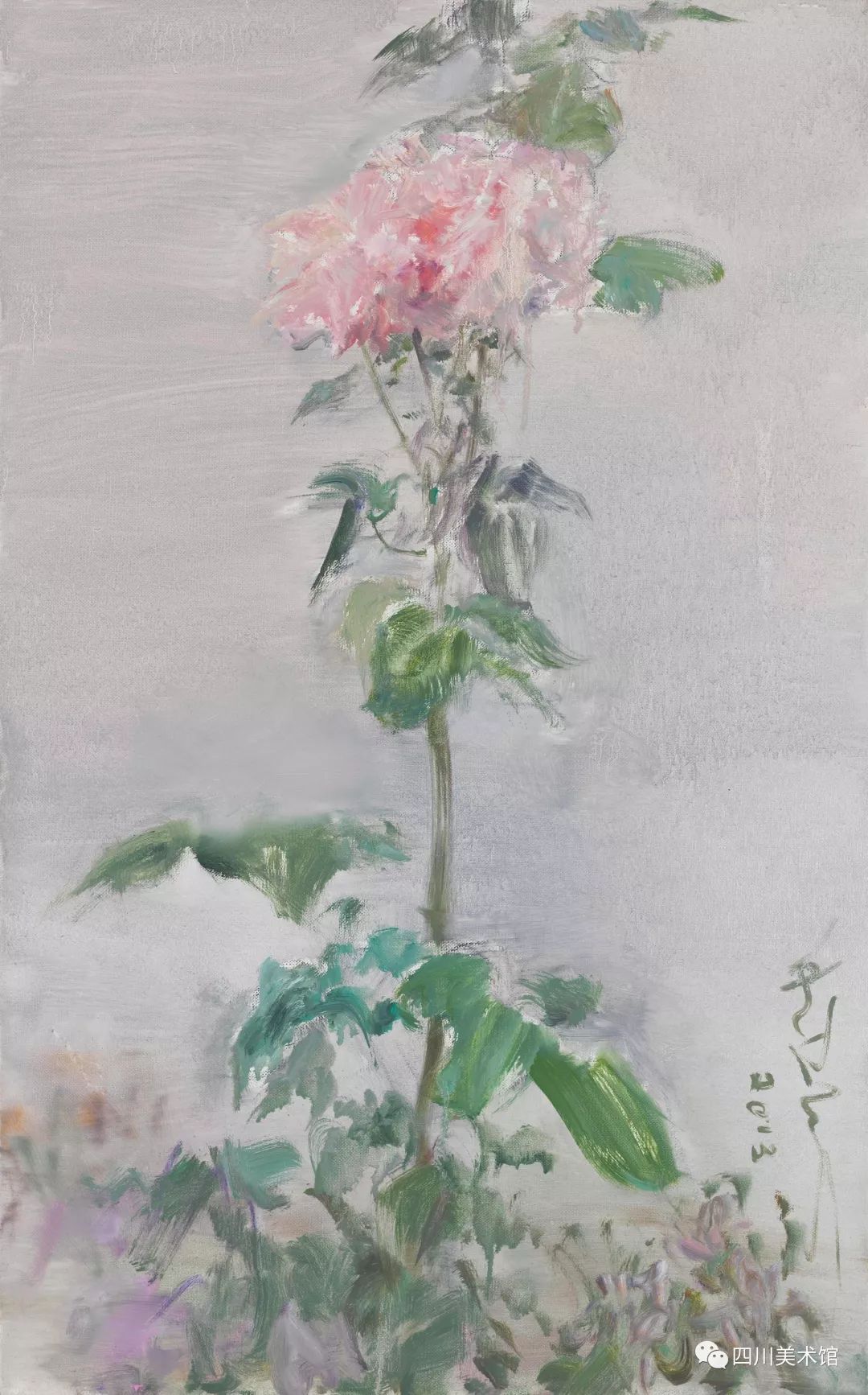 野原何多苓个展明日开展