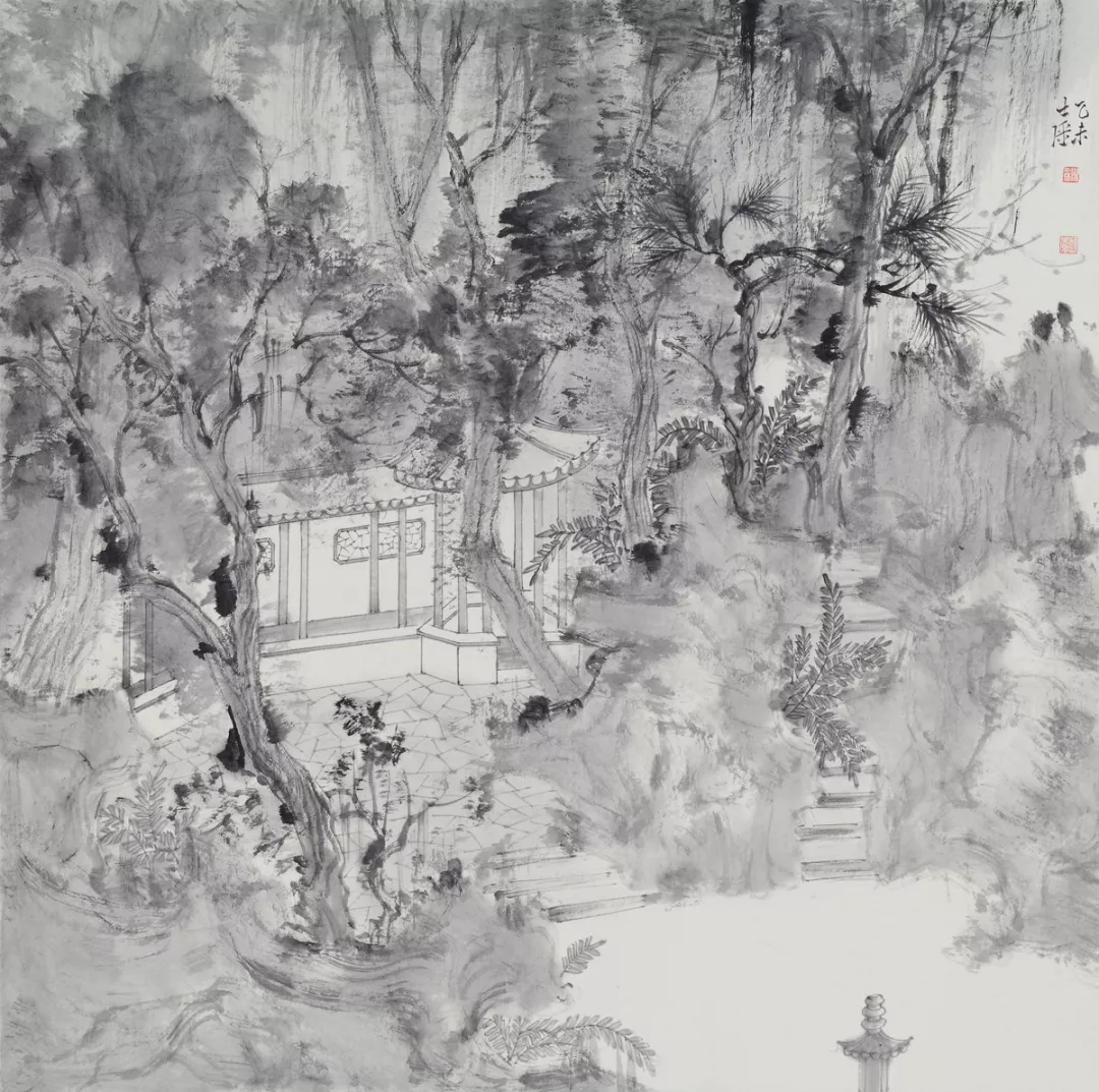 展讯 | 造园记·谢士强中国画作品展即将在张家港市美术馆开幕