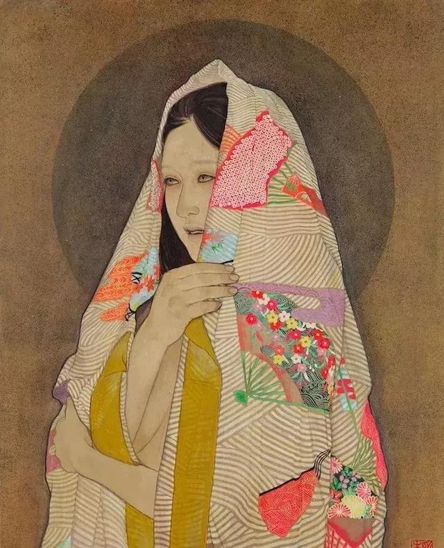 日本最美女画家连苍老师都愿意做她的模特到底有多美