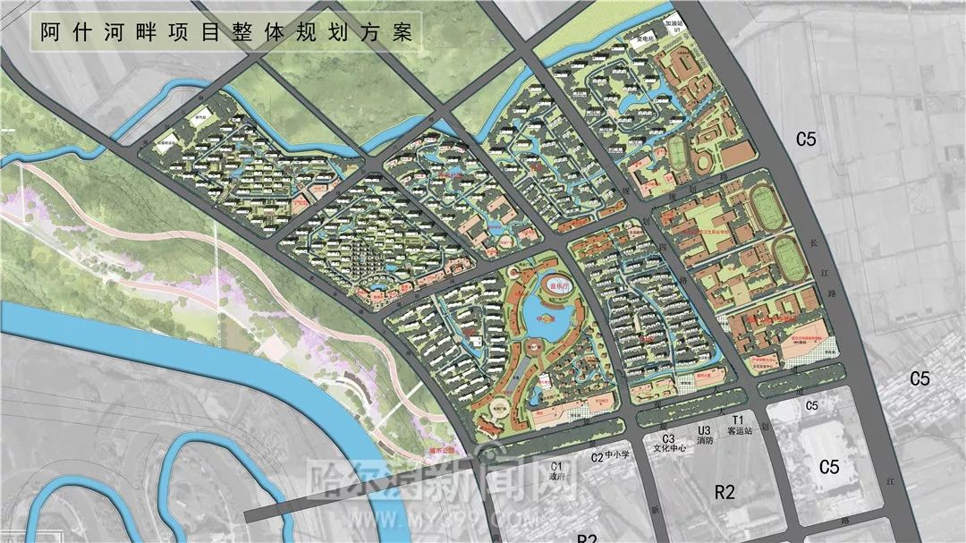 未来阿城区周边规划图图片
