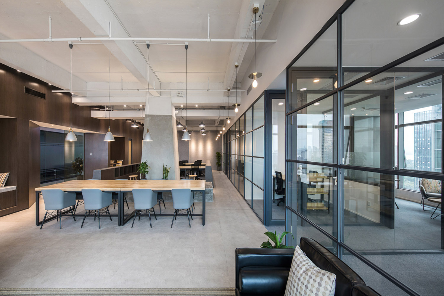 时尚前卫的联合办公室设计,工作玩乐两不误!