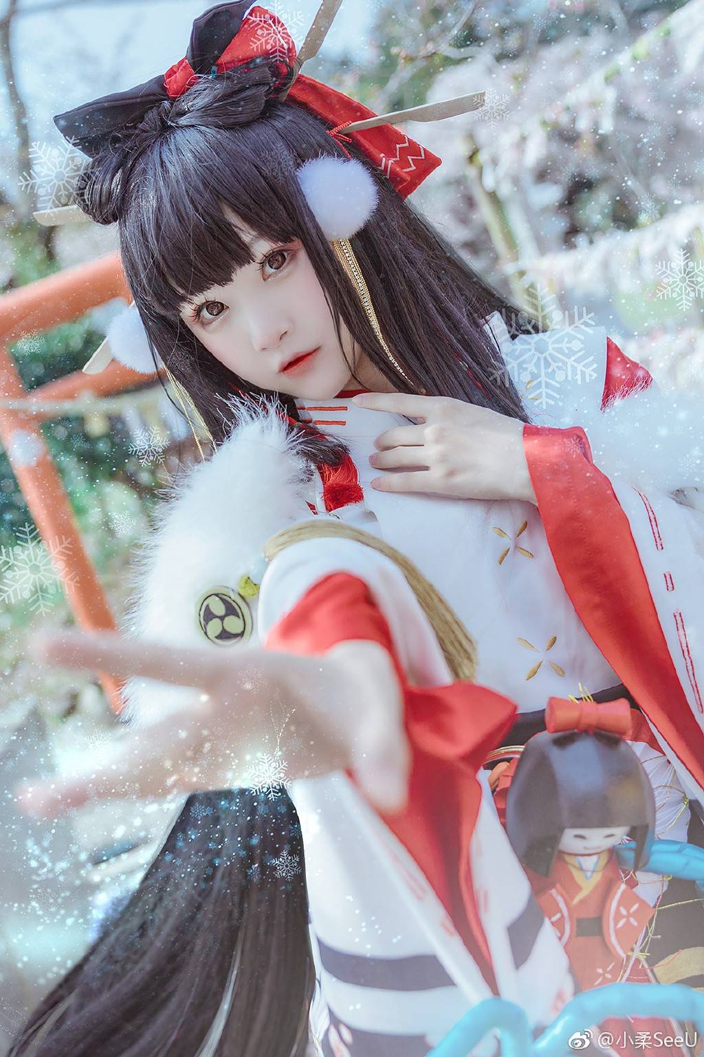 小柔seeu平安京万象逢春决战!平安京cosplay