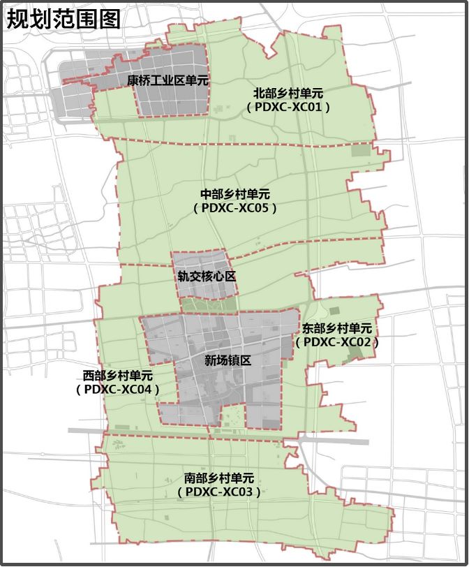 新场镇规划图图片