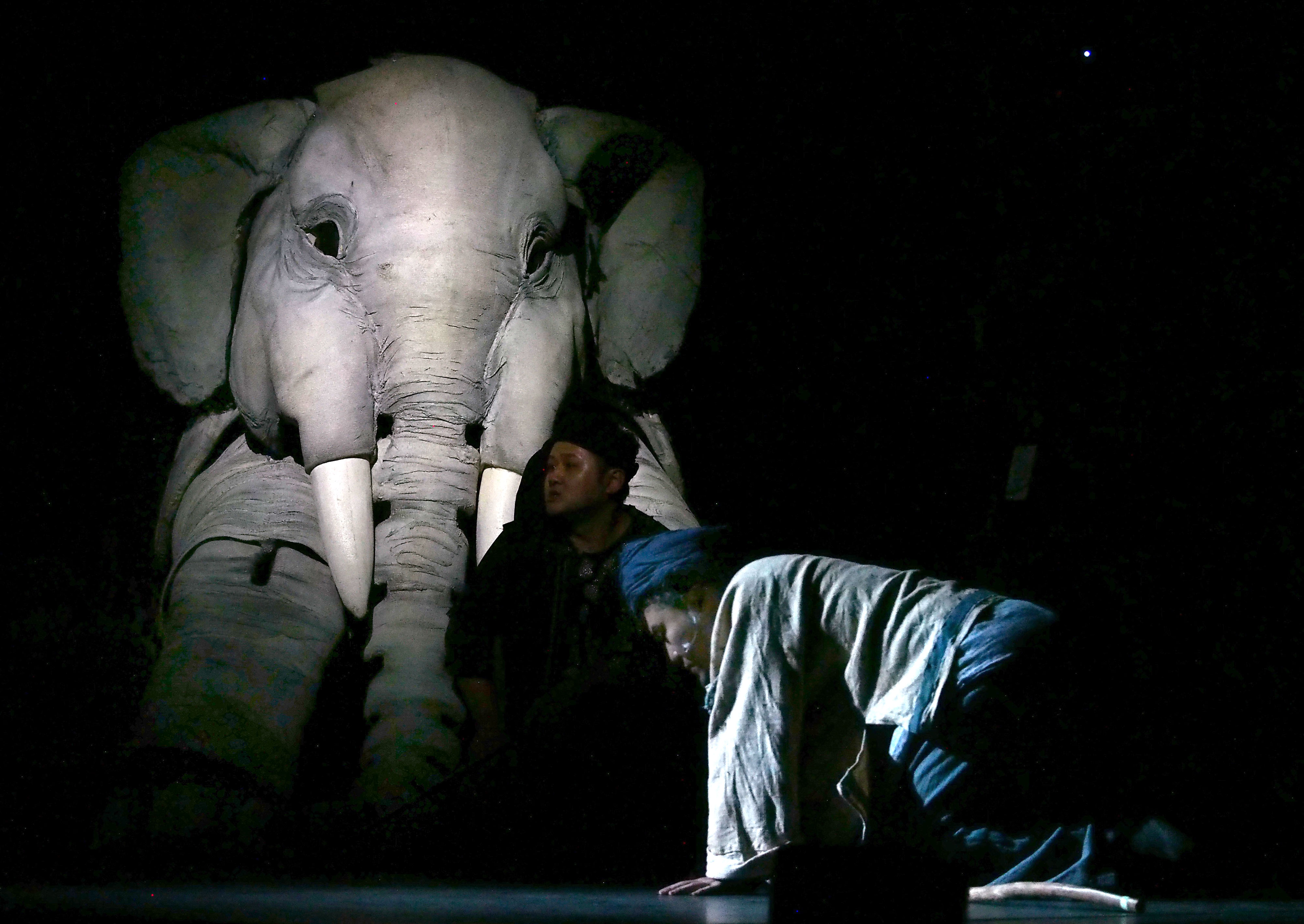 新版大型人偶舞台剧最后一头战象在沪亮相