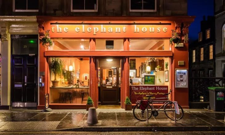 jk罗琳创作哈利波特的"大象咖啡馆"杰伦小公主《明明就》mv的取景地