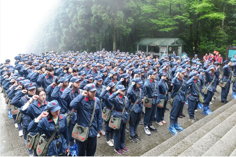 跨省研學東江廣雅高中部赴井岡山開展傳承紅色井岡精神研學實踐活動