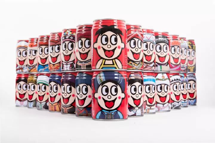 旺仔牛奶56个民族罐真的出了!想集全所有的民族罐有难度!