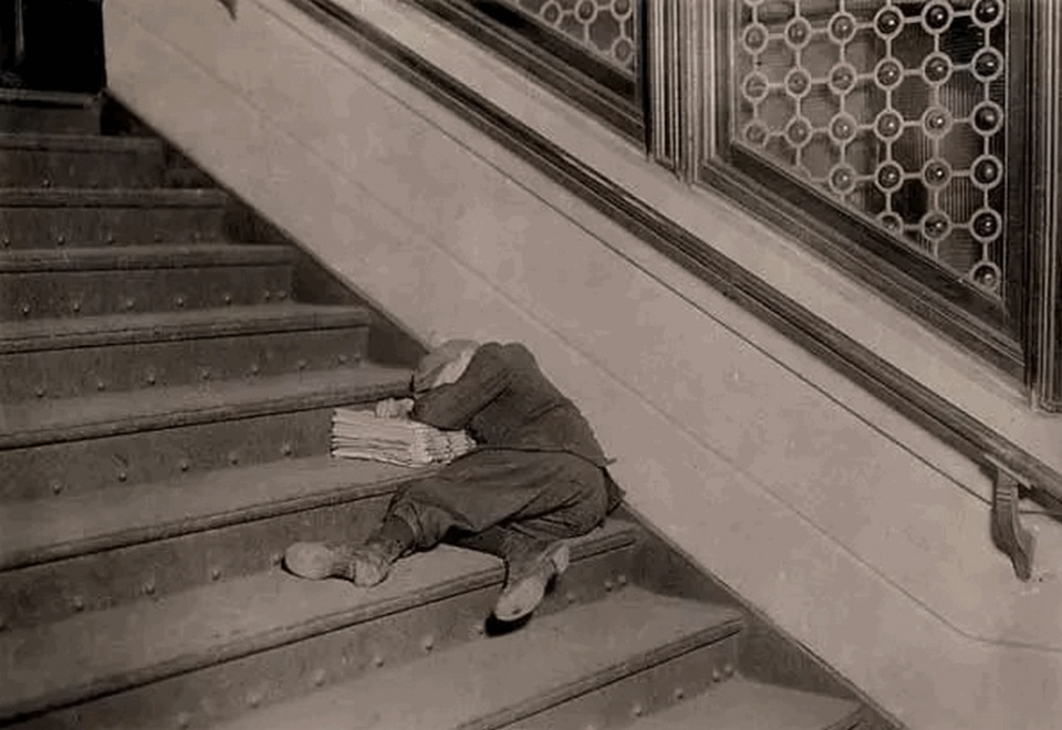 二十世纪初美国童工生存罕见老照片