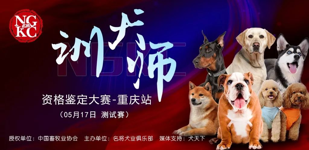 ngkc中国训犬师资格鉴定大赛重庆站测试赛