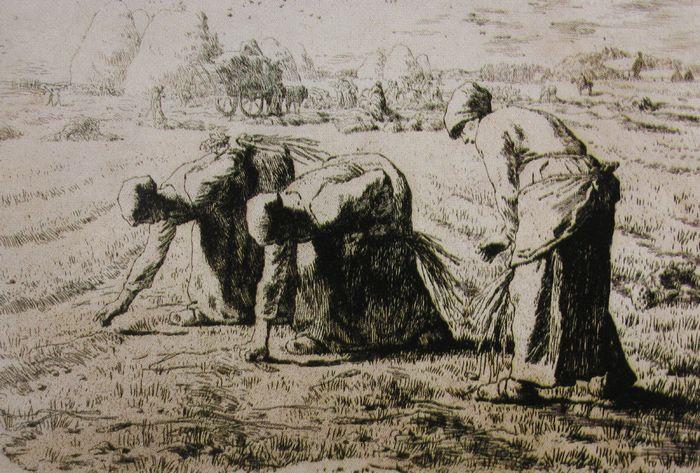 19世纪法国最杰出的表现农民题材的现实主义画家米勒作品欣赏