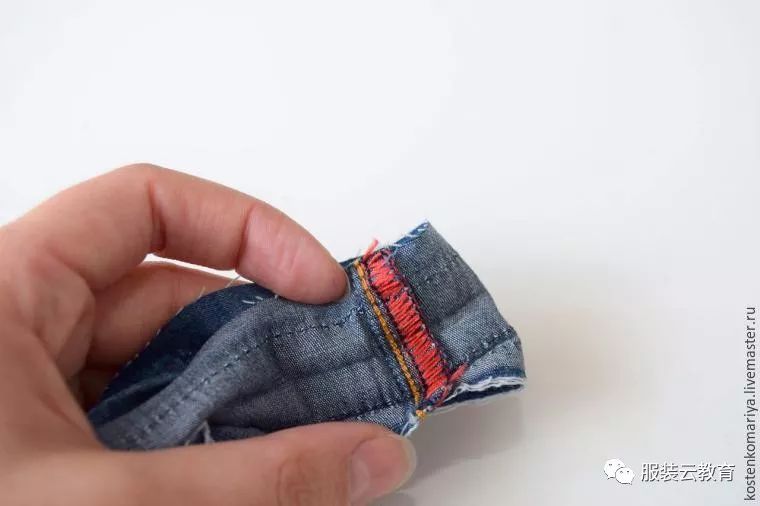 牛仔裤缝怎么拆图解图片