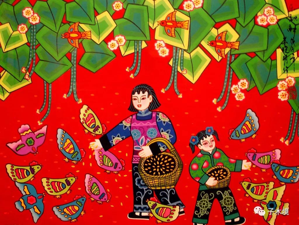 农民画知识农民画心底的那一抹纯真