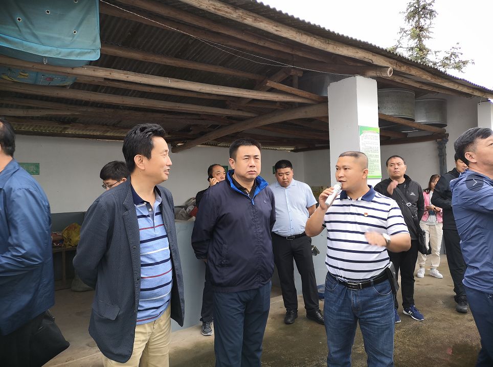 经验交流黑龙江省住建厅考察团到金井镇调研农村生活垃圾治理工作