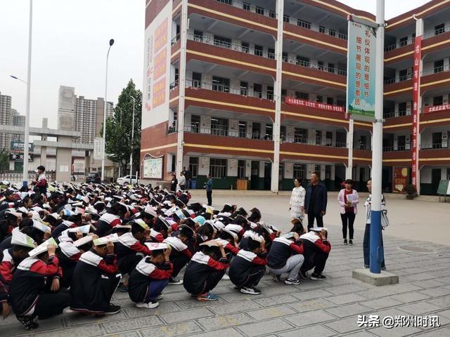 荥阳一中迎接义务教育学校管理标准达标工作检查