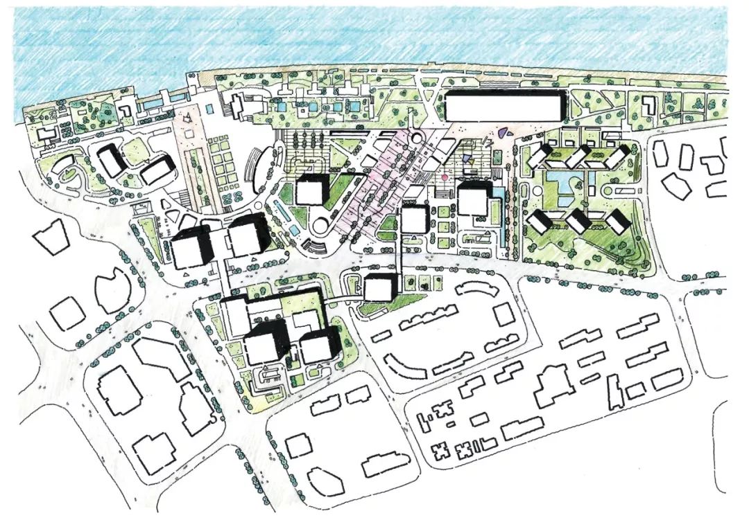 堆疊的立方farrells設計陸家嘴船廠總體規劃及地塊建築