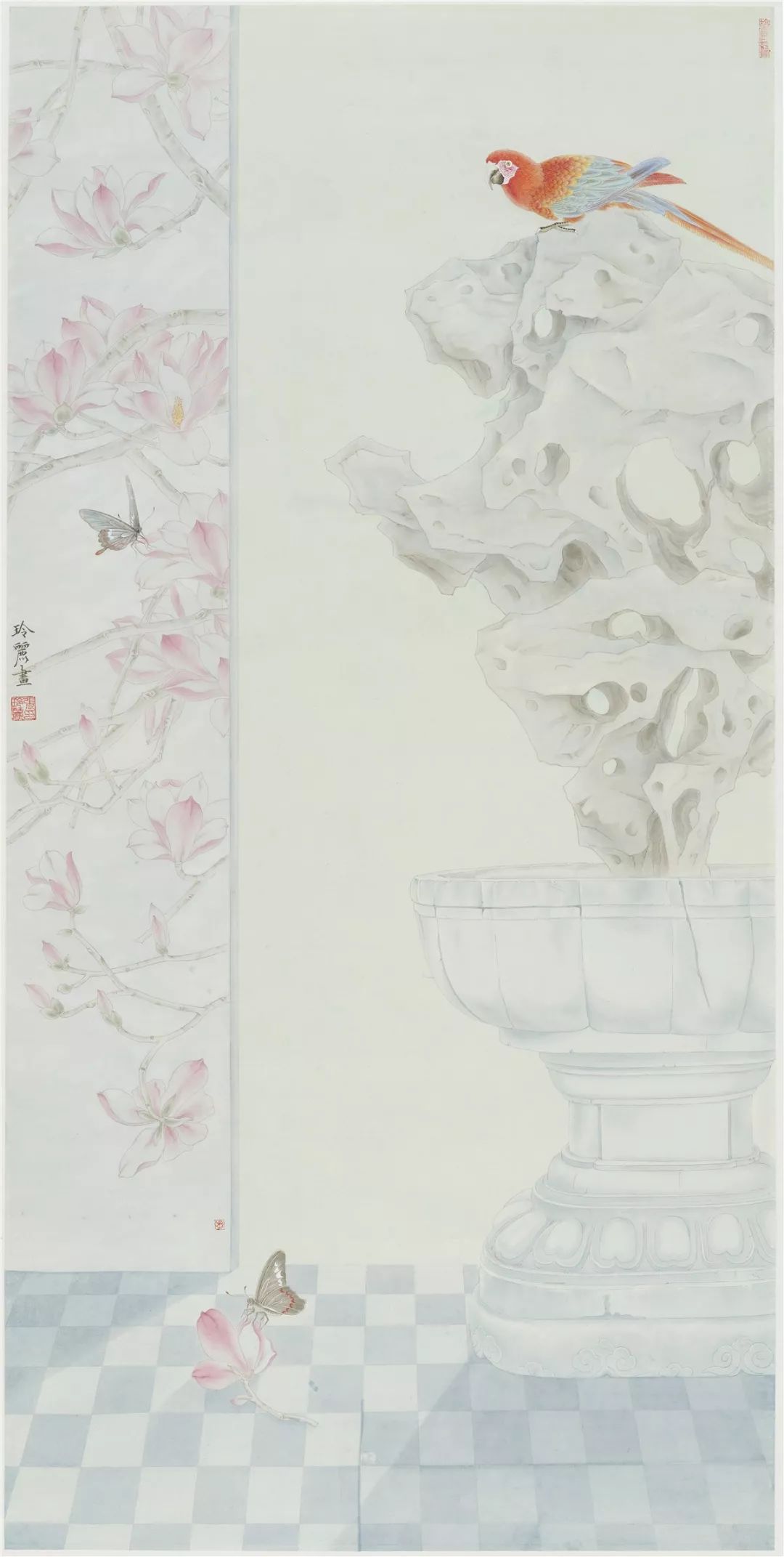 百家艺术 | 尽其精微,守其宁静——张玲丽工笔画赏析