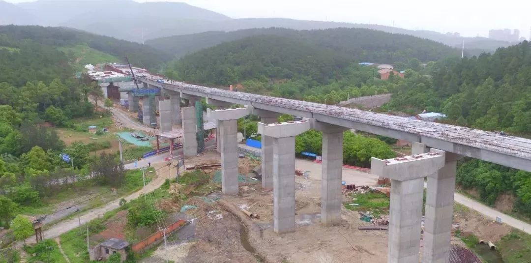 这座立交桥7月完工荆门城区将再添一条纵向交通大动脉
