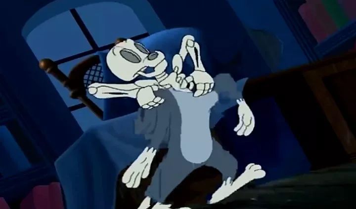 猫和老鼠告诉我们一个道理,半夜一定好好睡觉,鬼真会来找你!