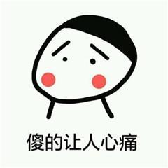 关于傻子的斗图表情包