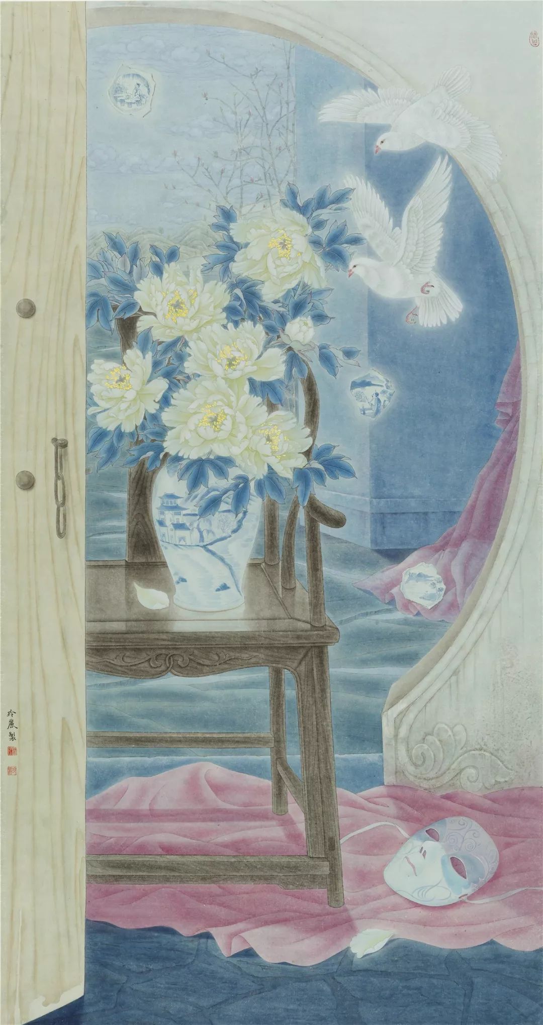 百家艺术 | 尽其精微,守其宁静——张玲丽工笔画赏析